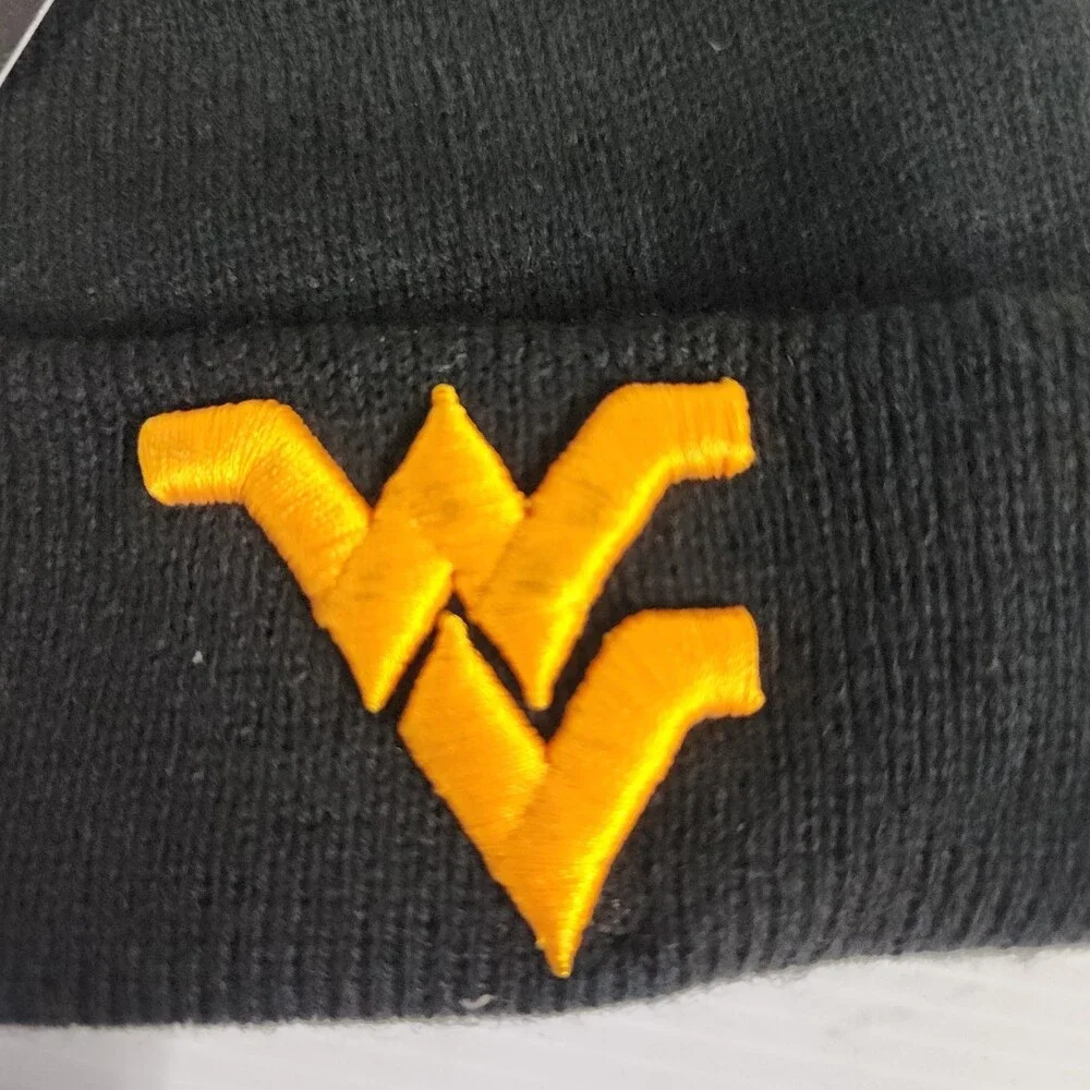 Nike West Virginia Kids Beanie and Mittens Set Black Size 2T/4T New With Tags